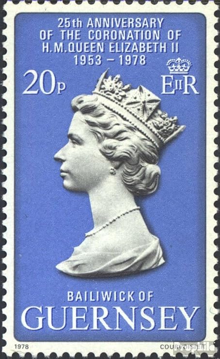 united kingdom - Guernsey 163 (complete.issue.) unmounted mint / never hinged ** MNH 1978 Queen Elizabeth II. (Stamps for collectors) British royal family (Diana, Charles, Elisabeth ..)