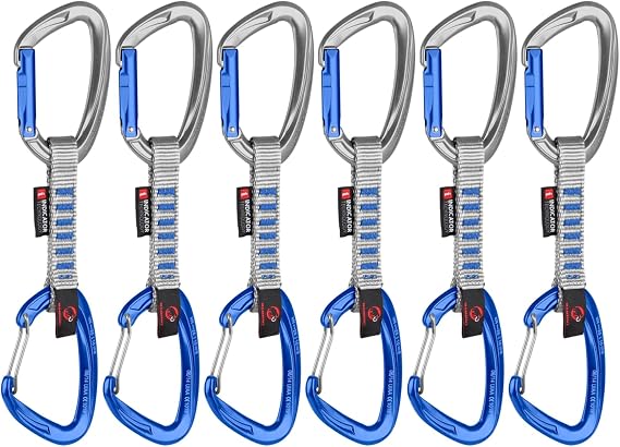 Mammut Crag Keylock Wire Indicator 6-Pack Quickdraws