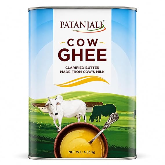 Patanjali Cow Ghee 4.53 kg / 9.98 lb