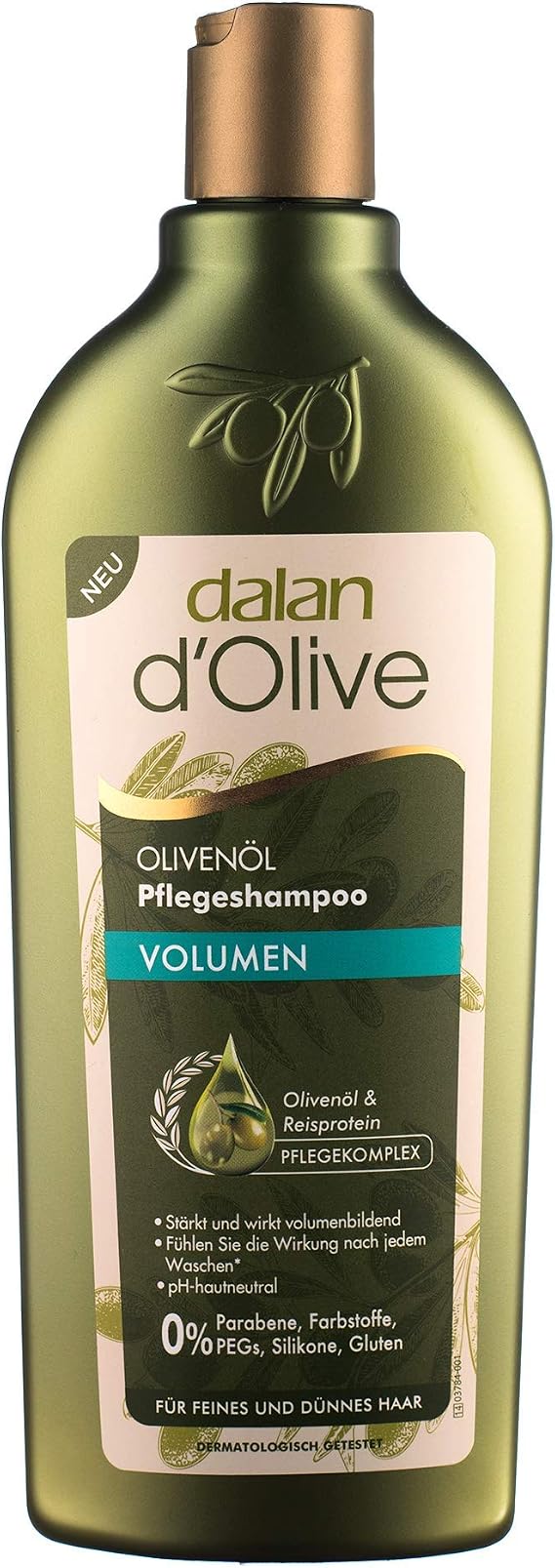 Dalan Dolive Shampoo with Olive Oil Giving Volume 400 Ml