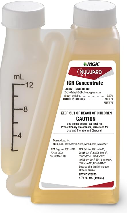 MGK NyGuard IGR Concentrate | Insect Growth Regulator | 140 ML