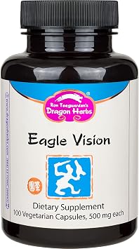 Dragon Herbs - Eagle Vision Capsules - 100 Capsules, 500 mg Each