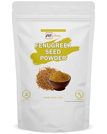 mGanna Fenugreek Seed Powder 0.5 LBS / 227 | Methi - Authentic Indian Spice Blend, Hair care routine | Ideal for Cooking & Meat Seasoning