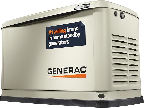 Generac 7042 22Kw Standby Generator - Clean and Best in Class Power Quality - Reliable Power - User-Friendly Control