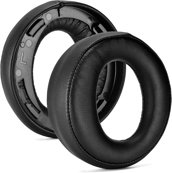 Replacement Black Cushion Ear Pads Earmuff earpads Cup Cover Pillow Compatible with Sony ps3 ps4 Gold Wireless CECHYA-0083 Stereo 7.1 Virtual Surround Headphone Headset