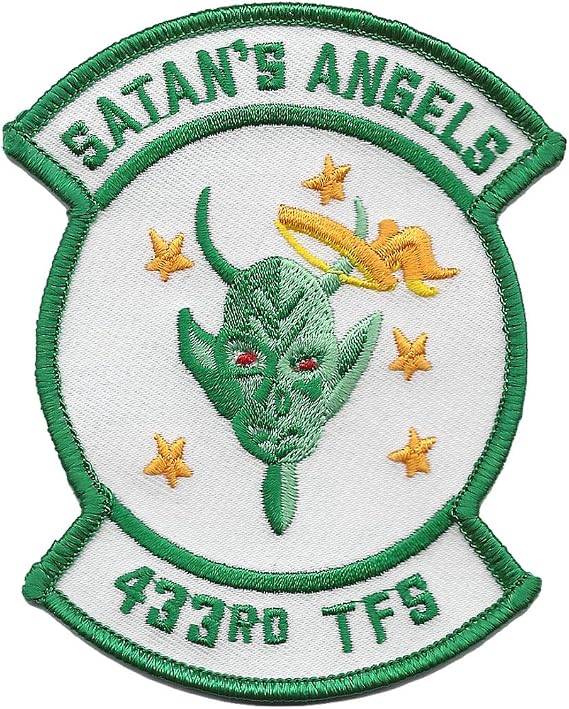 433rd Tactical Fighter Squadron Collectible Novelty Patch