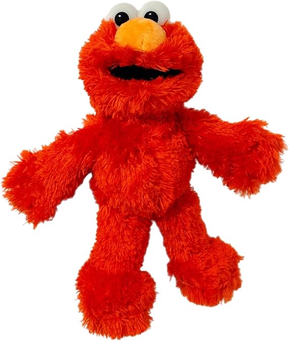 Posh Paws Official Sesame Street Plush 8" Suitable from Birth (Elmo)