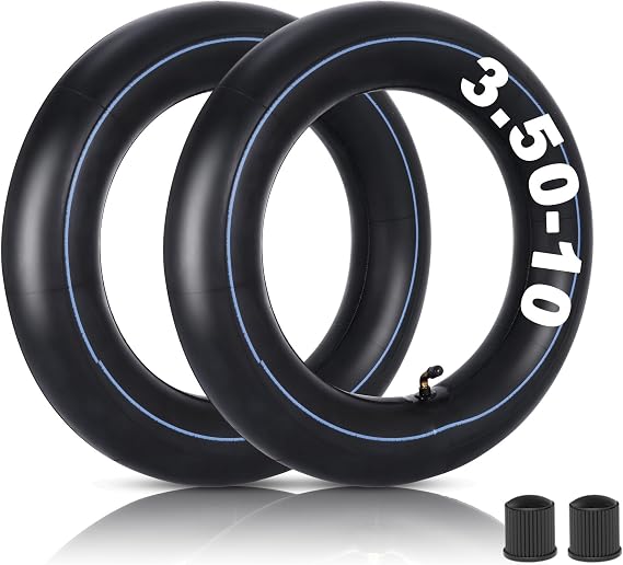 3.50-10 Inner Tube for Moped Scooters Tricycles Roketa IT11 Pit Bike 2-Pack