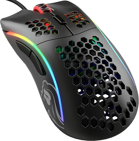 GLORIOUS Model D Wired Gaming Mouse (Matte Black)