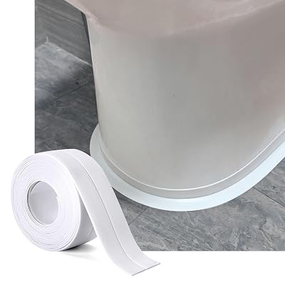 Caulk Tape Self Adhesive Caulking Tape Caulk Strips for Bathroom Waterproof,Caulk Strip for Kitchen Stove Sinks Corners Toilet Bases,Shower Caulk Bathtub Caulk