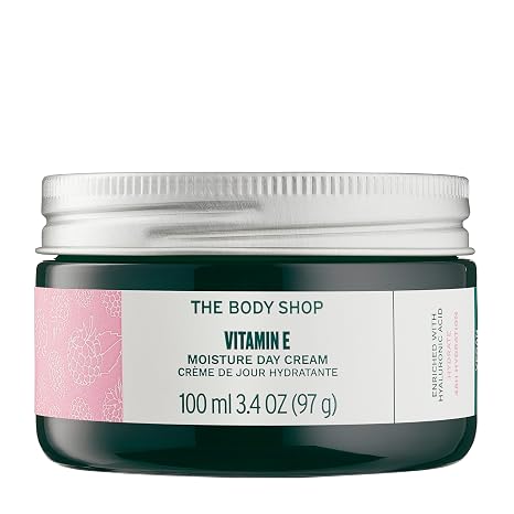 The Body Shop Vitamin E Moisture Day Cream | 48H Weightless Hydration,