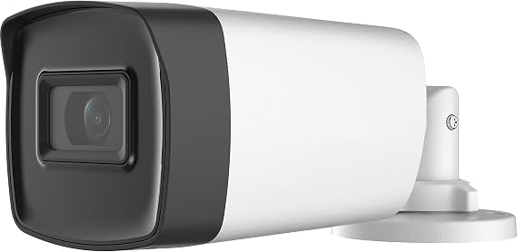 KAFFE DS-2CE17H0T-IT3F 5MP Resolution Turbo HD Analog Bullet Camera IR IP67 Rated (Outdoor/Indoor Use) Bullet Camera with 2.8mm Fixed Lens IR 40m (up to 5MP HD-TVI & AHD/ 4MP CVI)