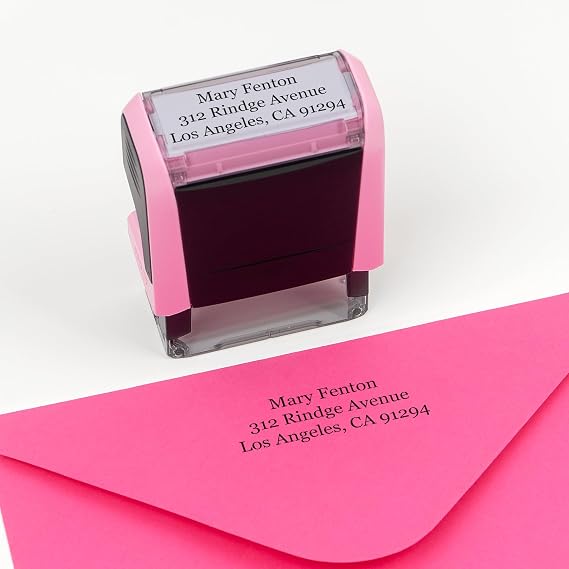 Custom Stamp, Custom Address Stamp - Text Only, Image Only or Text with Image (Small)