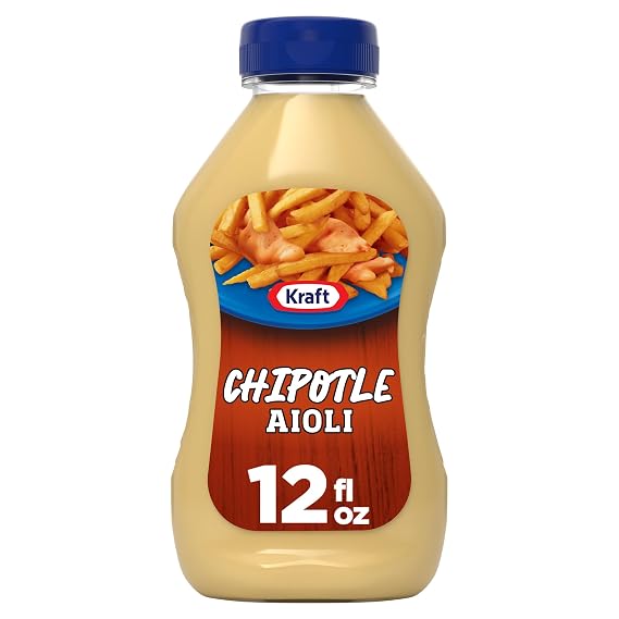 Kraft Aioli, Chipotle, 12 fl oz Bottle
