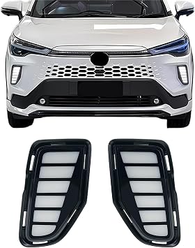 Led DRL Light Bezel, Compatible With Toyota Corolla Cross 2024, Daytime Running Lamp Cover With Dynamic Sequential Turn Signal