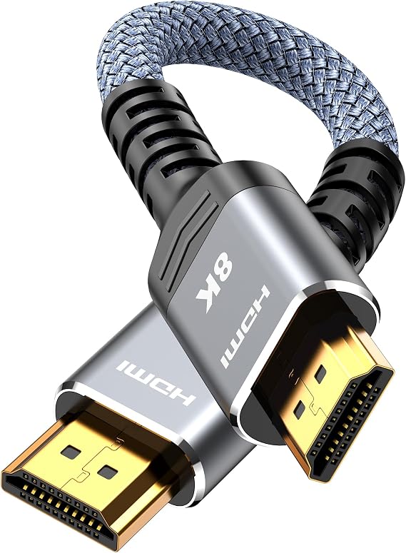 Highwings HDMI Cable 0.5 ft, 4K Ultra High Speed HDMI to HDMI Cord