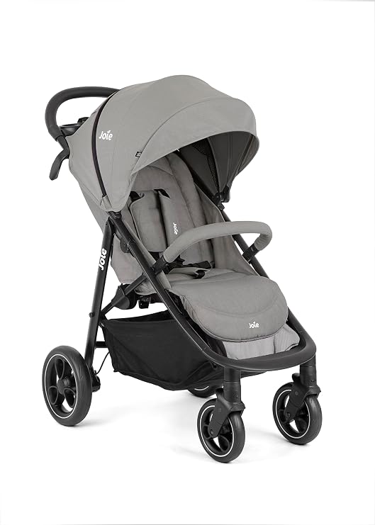 Bebek sandalyesi Joie. Modelo Buggy & Spor Arabası Litetrax 22 kg'a kadar taşıma kapasitesi, sürgülü depolama bölmesi ve yağmur korumalı - Pebble