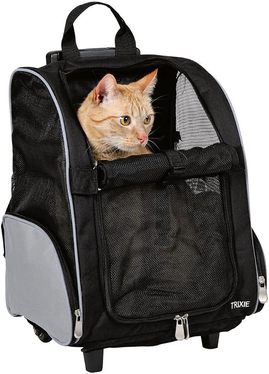 Trixie Nylon Trolley 36 50 27 cm Black/ Grey