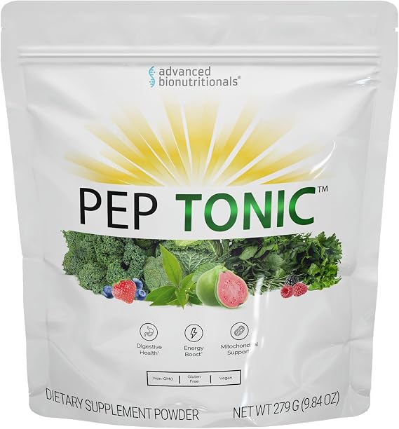 Advanced Bionutritionals Pep Tonic | Mitochondrial Support Powder | 9.84 oz