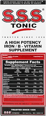 S.S.S. Tonic Liquid 10 oz Pack of 2