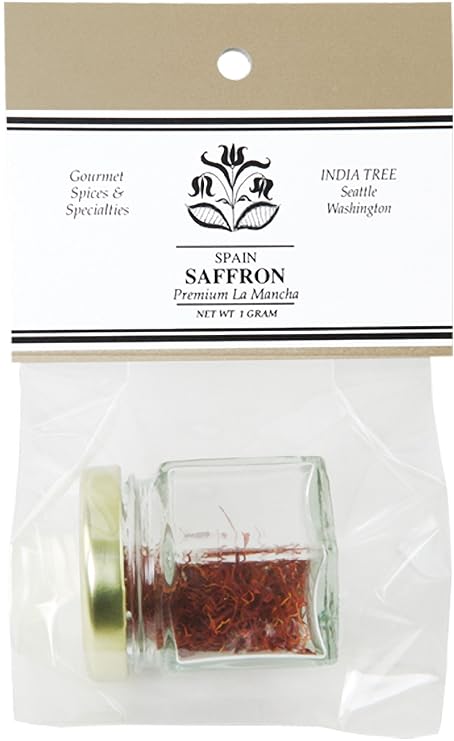 India Tree Saffron Threads, 1 gram