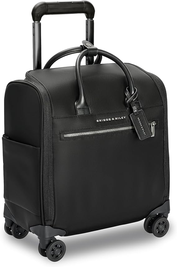 Briggs & Riley Rhapsody Wheeled Carry-On Cabin Bag, with Tech Sleeve, Black