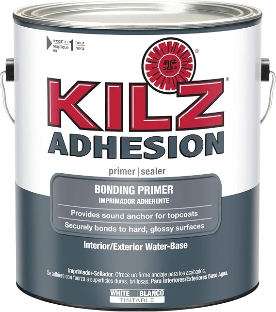 Kilz L211111 Adhesion Bonding Primer, 1 Gallon (Pack Of 4)