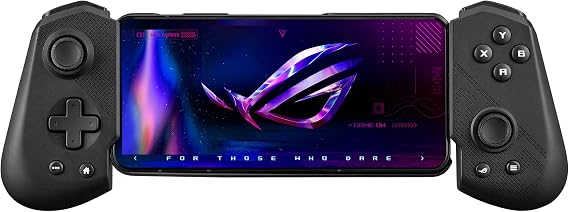 ASUS Mobile Game Controller ROG Tessen/Compatible with Android / Fits smartphones up to 7 inches, thickness 7~14.5mm / Foldable design/USB-C connection/Button remapping/Pass-through charging