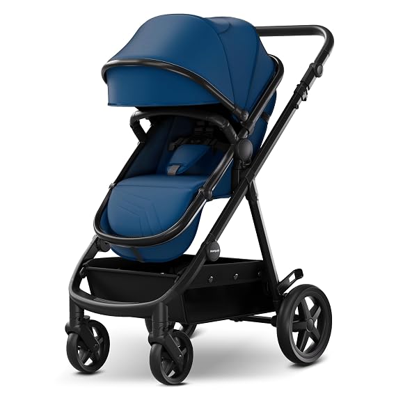 Mompush Meteor2 Baby Stroller Bassinet Stroller, Car Seat Adapter Included