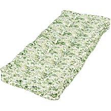 Dibor Garden Bench Cushion Leaf Print 100% Cotton 2 Seater Seat Pad Patio Furniture Mattress Cushion