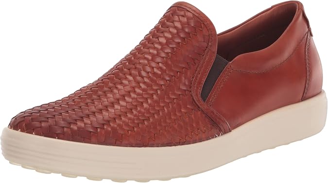 ECCO Mens Soft 7 Woven Slip on 2.0