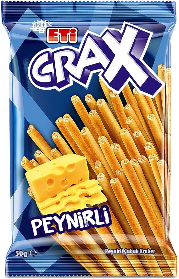 Eti Crax Peynirli Çubuk Kraker 50 g x 20 Adet