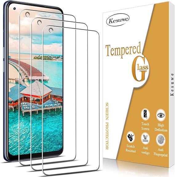 OPPO Find X5 Lite Screen Protector, Anti Scratch, 3 Pack