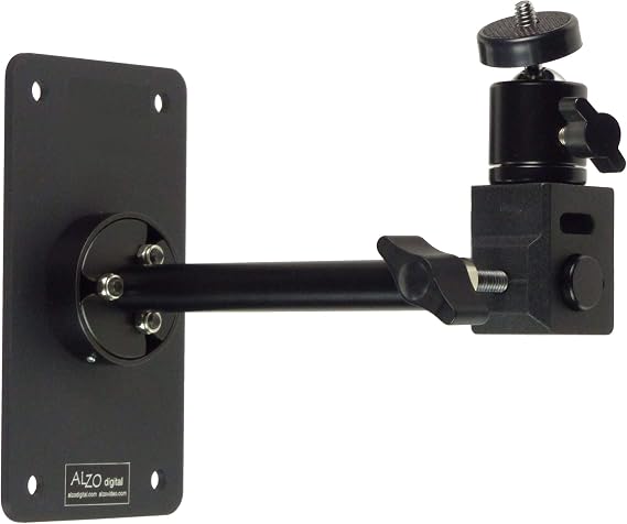 Wall-Mounted Camera Support with Ball Head