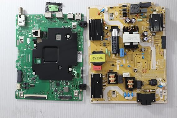 Lutema Television Repair Kit for Samsung UN55TU7000BXZA with TV Main Board + Power Supply + TCon + Cables