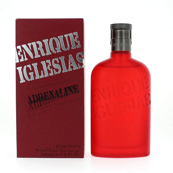 Adrenaline by Enrique Iglesias Eau De Toilette Spray 3.4 oz for Men