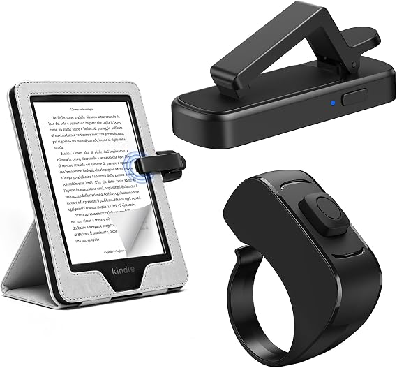 Remote Control Page Turner Ring for Kindle Paperwhite Oasis Scribe Kobo