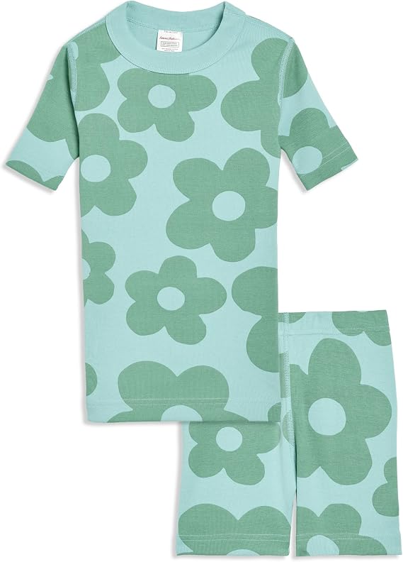 Hanna Andersson HannaJams Print Short John Pajamas Set (Infant/Toddler/Little Kid/Big Kid)
