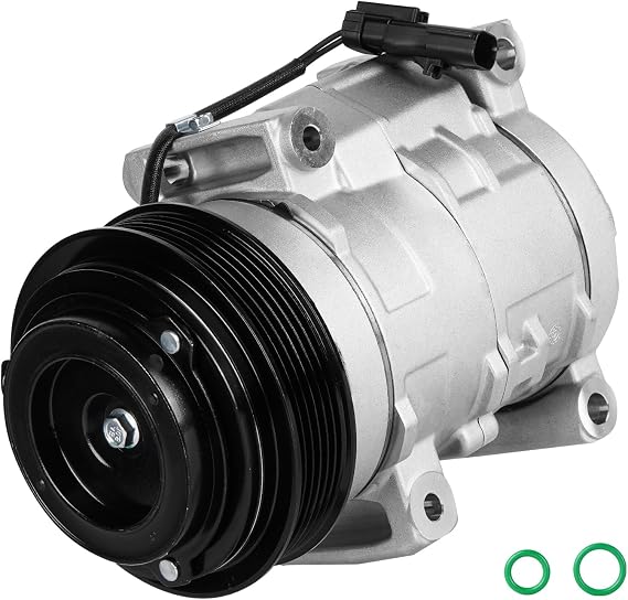 Air Conditioner AC Compressor Fits for Chrysler Town & Country 3.6L 2011-2016, Chrysler 200 3.6L 11-14, for Dodge Grand Caravan 3.6L 11-20 (w/Rear A/C), Journey 11-19, C/V 12-15, Avenger Routan 11-14