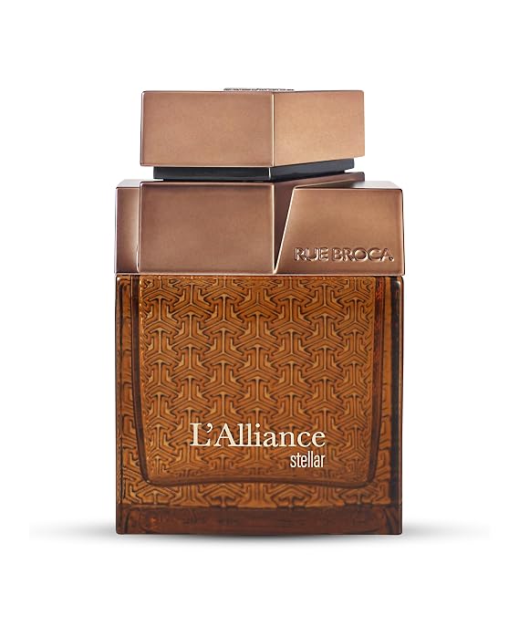 Rue Broca L'Alliance Stellar Eau de Parfum Spray For Unisex, 3.4 Fl. Oz Sophisticated & Mysterious Scent with Amber, Oud & Sandalwood