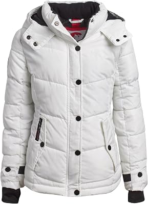 CANADA WEATHER GEAR Girls Puffer Jacket - Quilted Heavyweight Puffer Parka Jacket - Warm Winter Coat for Girls