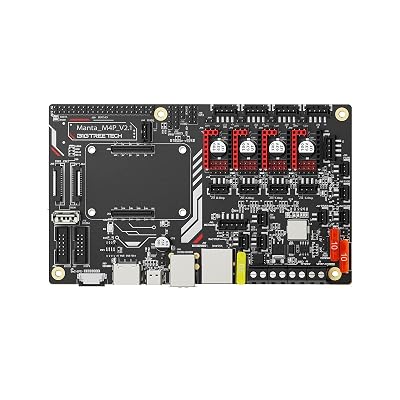 BIGTREETECH Manta M4P V2.2 32Bit Control Board, Support 4 Axis TMC2209 Stepper Motor Driver Compatible CB1 V2.2CB2CM4 to Running Klipper Marlin for Ender 3, Voron V0 All FDM 3D Printer Upgrade