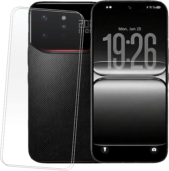 強化ガラススクリーンプロテクター Infinix Note 60 Ultra用 | 6.78インチ、2個パック、硬度9H、HDクリア、スクラッチ防止、気泡なし、ケースに優しい。