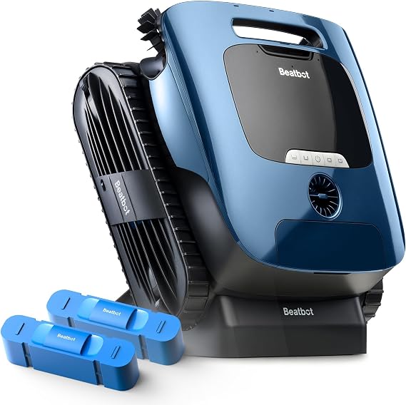 Beatbot AquaSense 2 Ultra Cordless Pool Vacuum Robot with Clarifying Agent Kit-Pool Mapping with AI Camera, 5-in-1 Cleaning, Water Surface Cleaning, Water Clarification, Smart Surface Parking