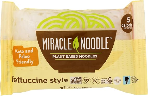 Miracle Noodle - Shirataki Noodles - Fettuccini (198g)