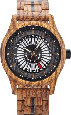BOBO BIRD Natural Wooden Watch Collection with Minimalis Date Display Stylish Minimalist Design Wood Band Watches