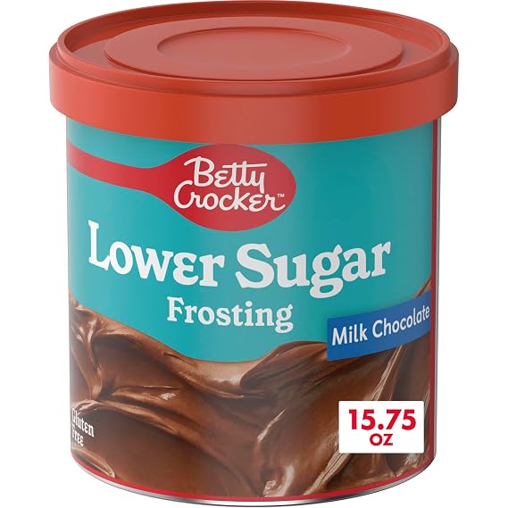 Betty Crocker Lower Sugar Frosting, Milk Chocolate, 15.75 oz