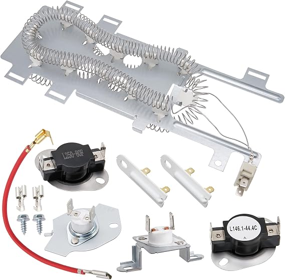 WED86HEBW0 WED8740DW1 WED92HEFC0 Dryer Heating Element Kit for Whirlpool