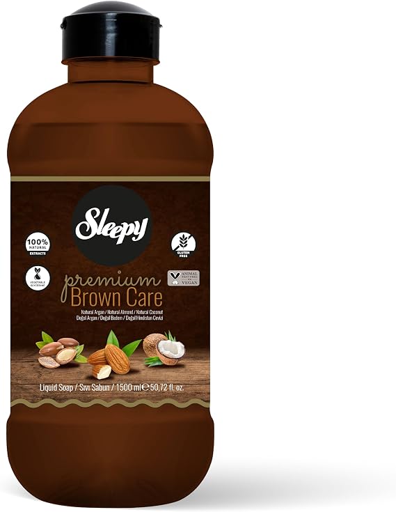 Sleepy Sıvı Sabun Premium Brown Care 1500 Ml