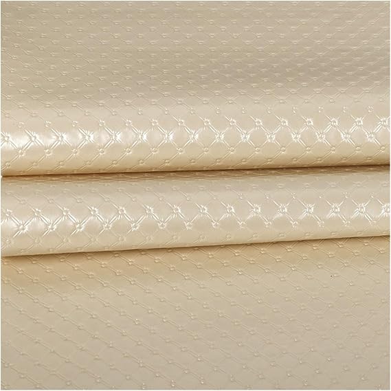 Self-Adhesive Leather Patches Cuttable 39x54" Leather Repair Patch for Couch Sofa Boat Seat Chair Handbag(Champagne)